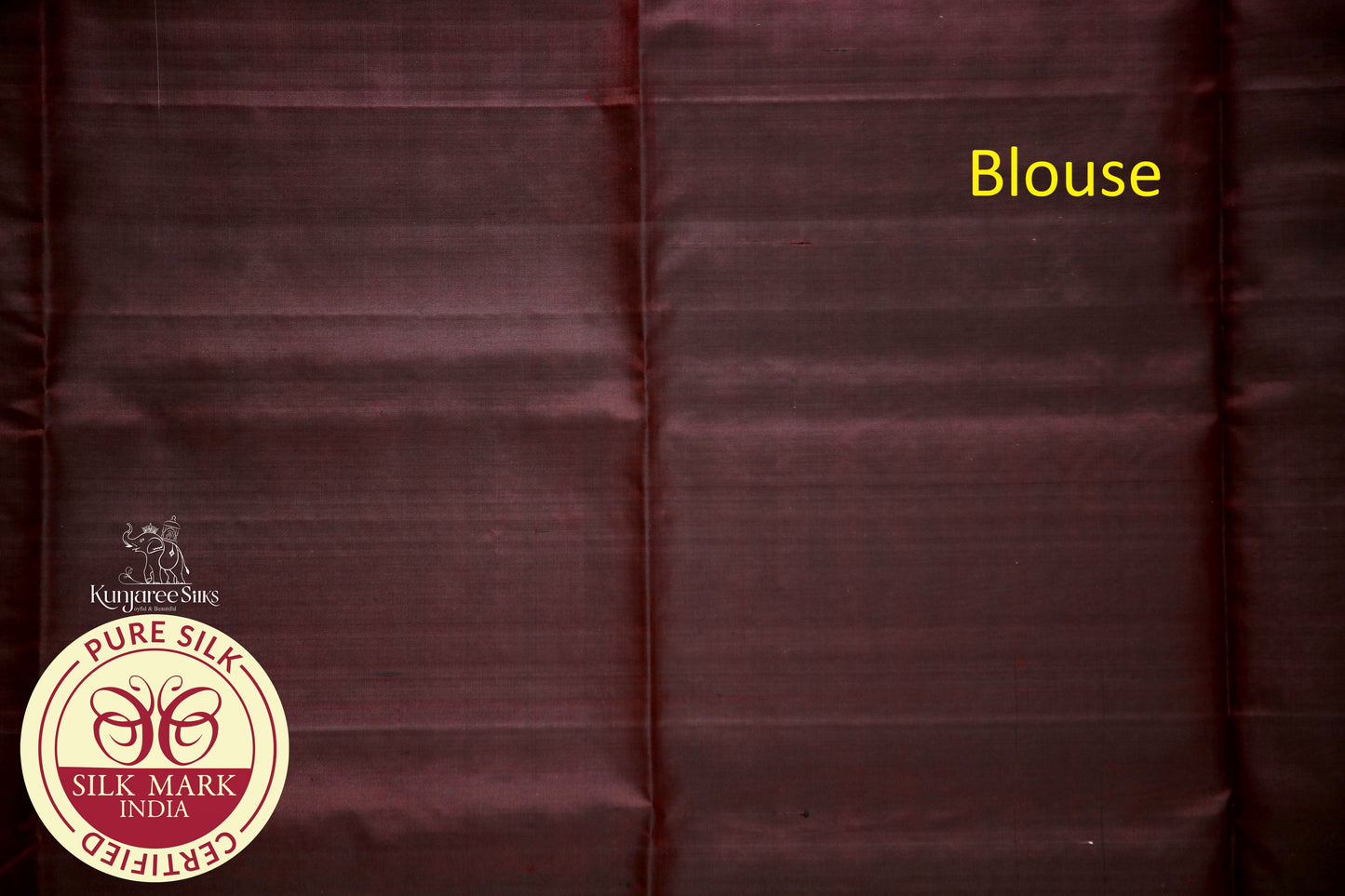 Grey with Coffee Color Pure Silk Saree