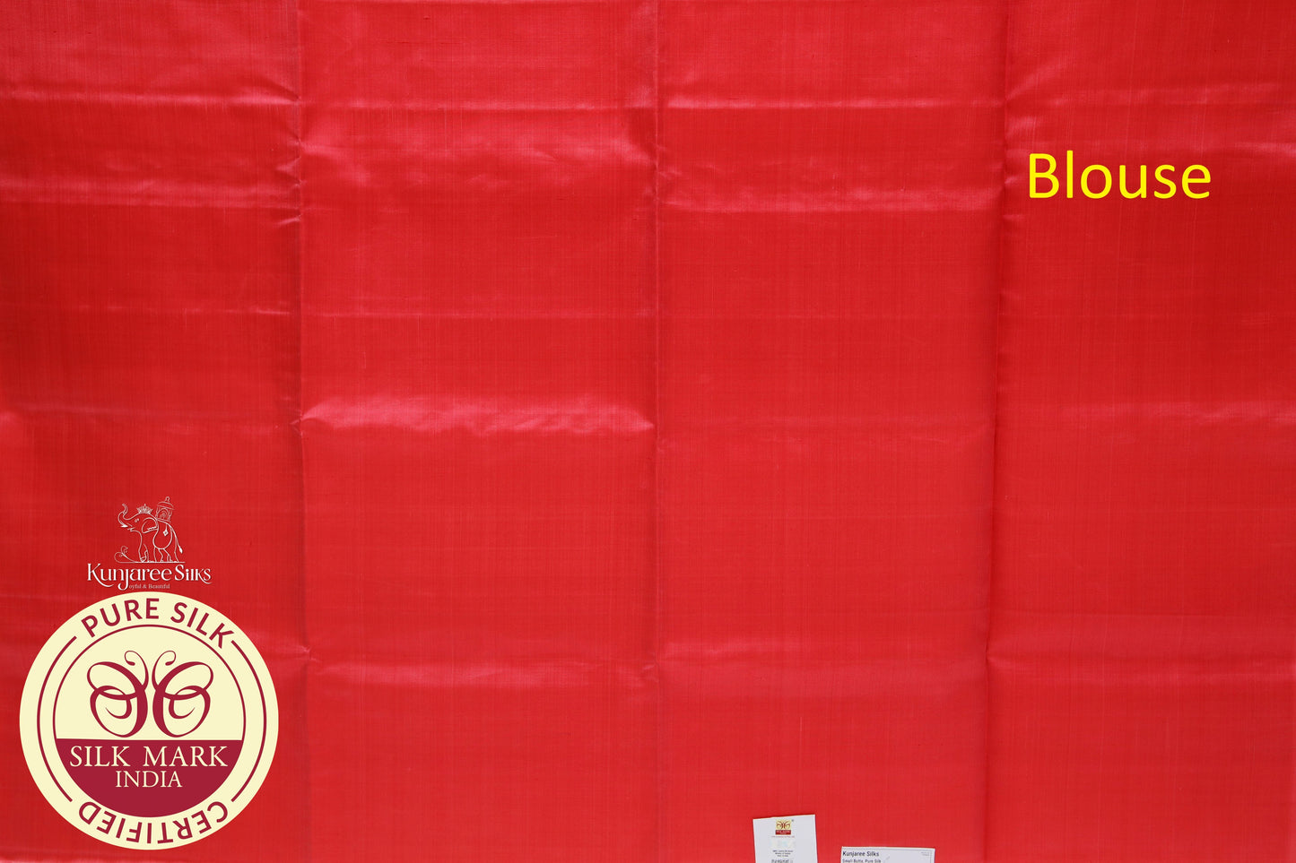 Red with Baby Pink Color Pure Silk Saree