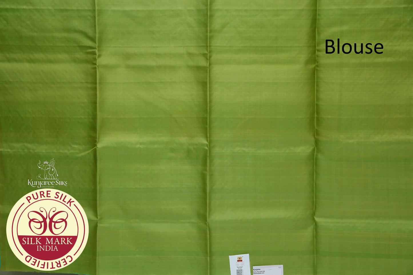 Blue with Gold Color Pure Silk Saree