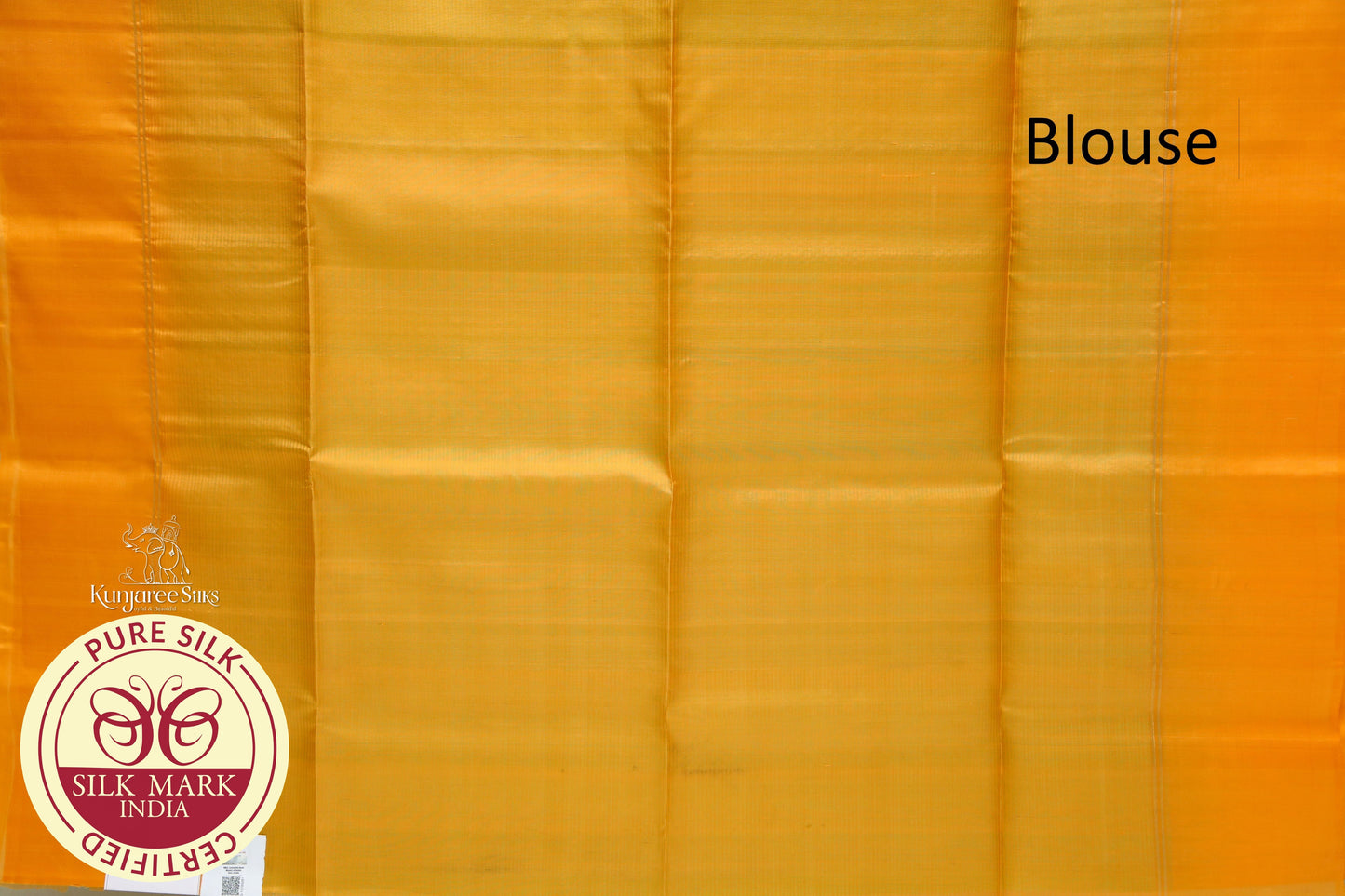 Green with Mustard Yellow Color Pure Silks Saree