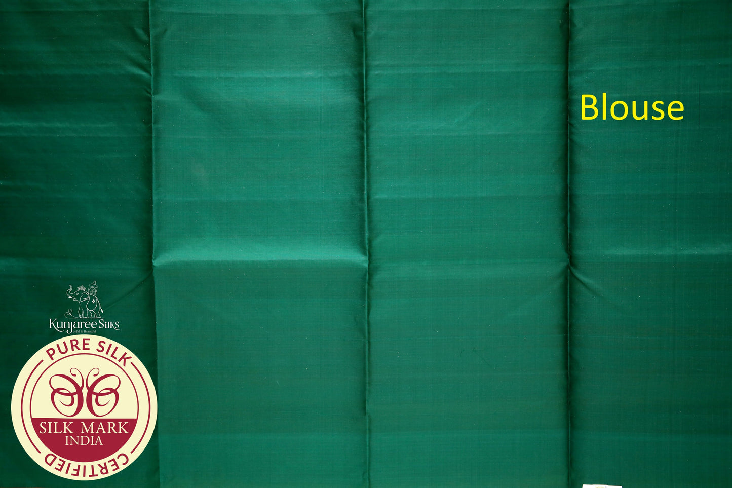 Onion with Bottle Green Color Pure Silk Saree