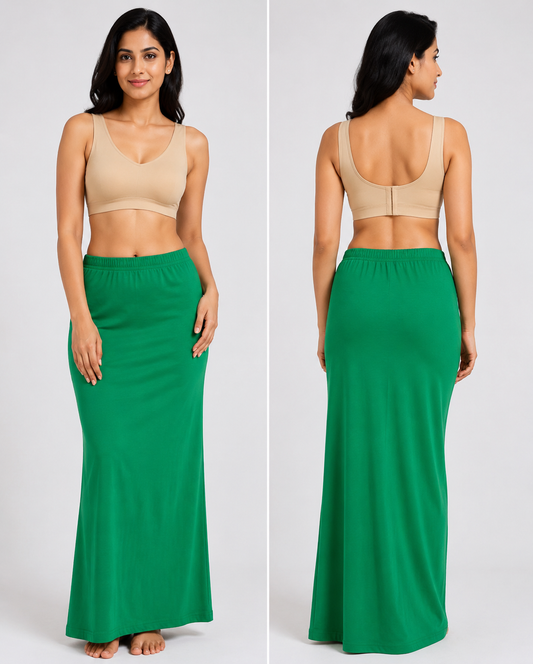 Lycra Cotton Shapewear Petticoat – Green
