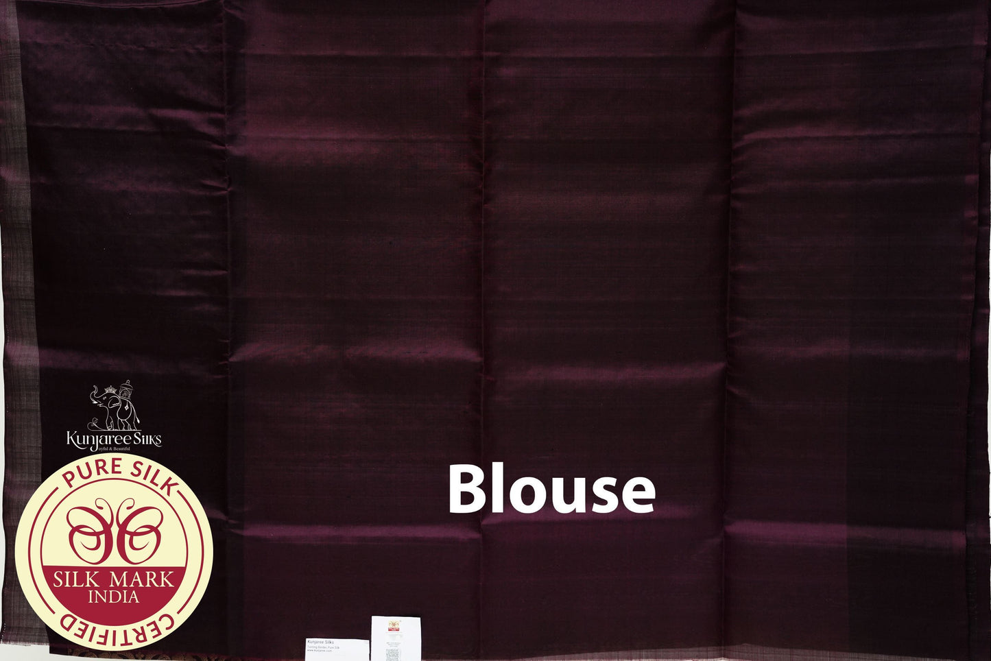 Peach with Grey Color Pure Silk Saree