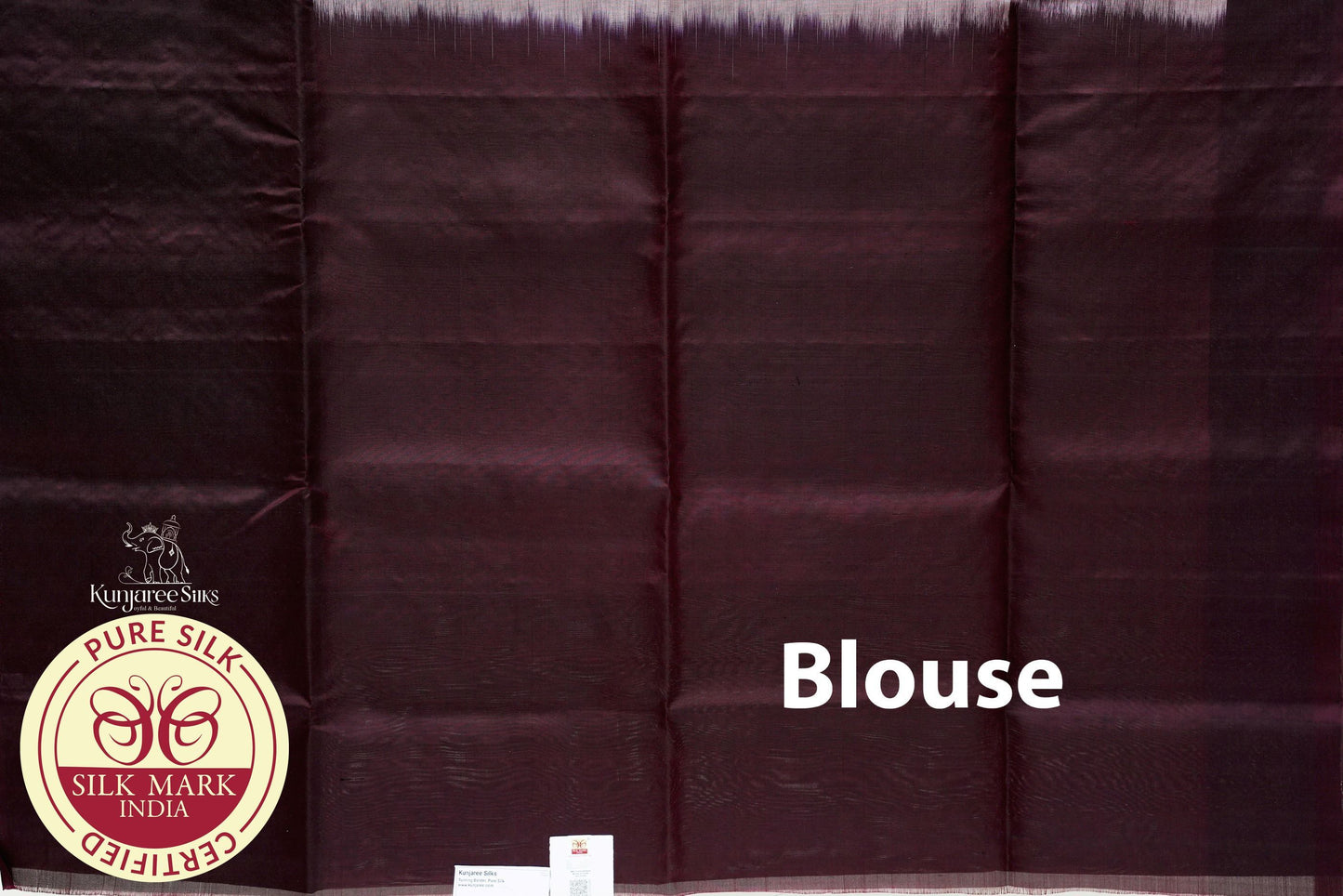 Biscuit with Coffee Gold Color Pure Silk Saree