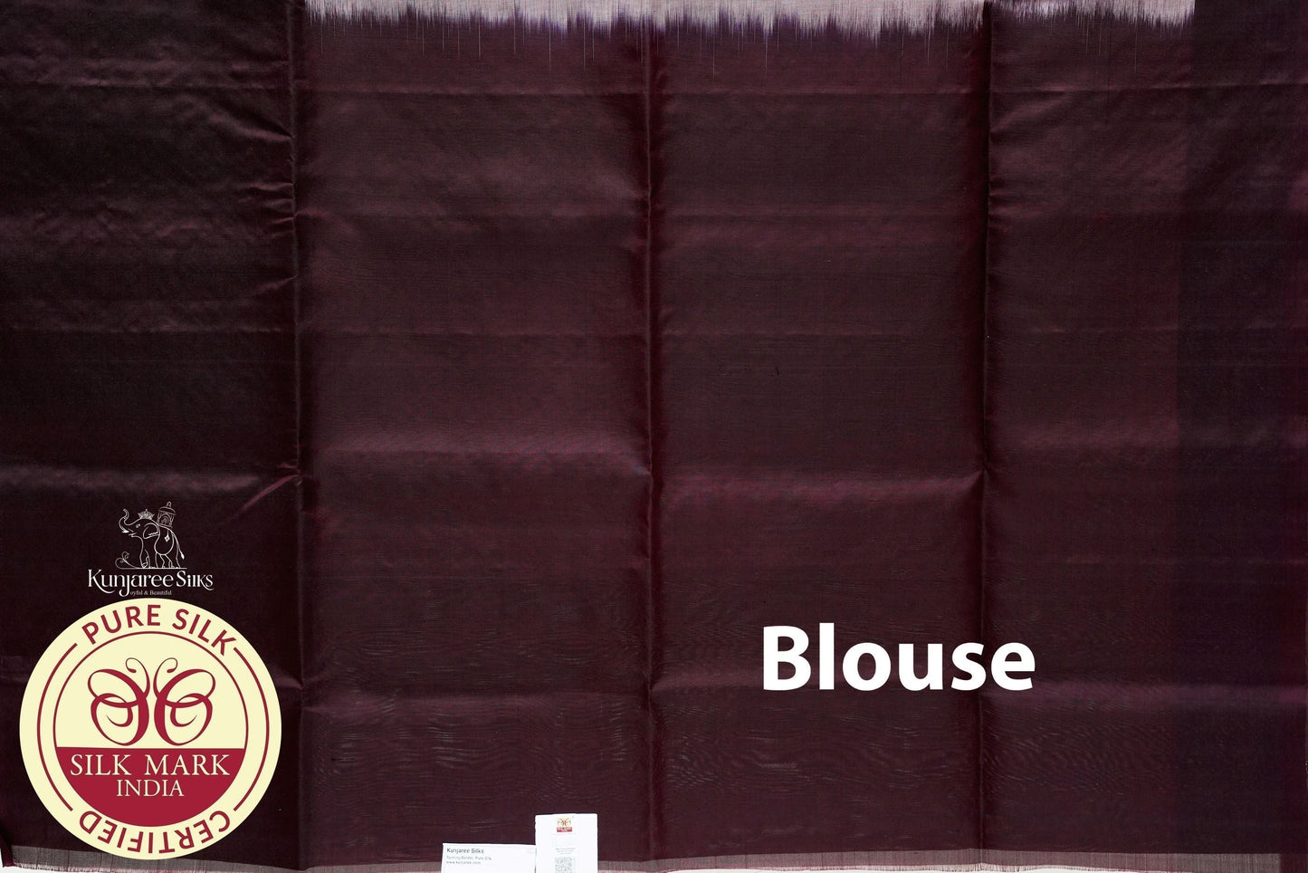 Biscuit with Coffee Gold Color Pure Silk Saree