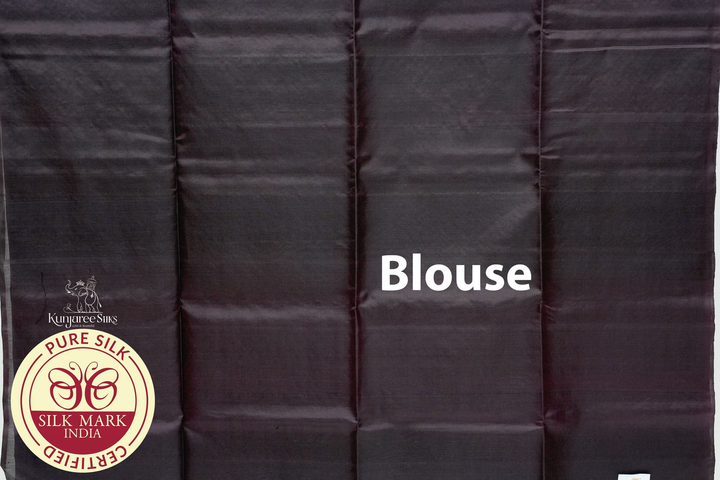 Coffee with Coffee Color Pure Silk Saree