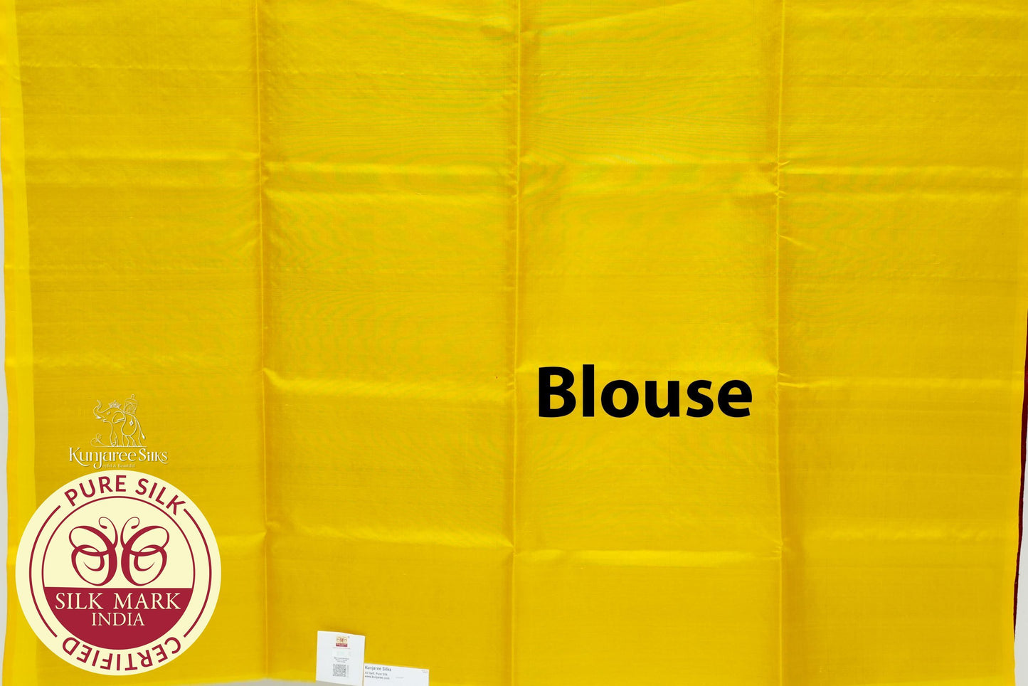 Brown with Lemon Yellow Color Pure Silk Saree