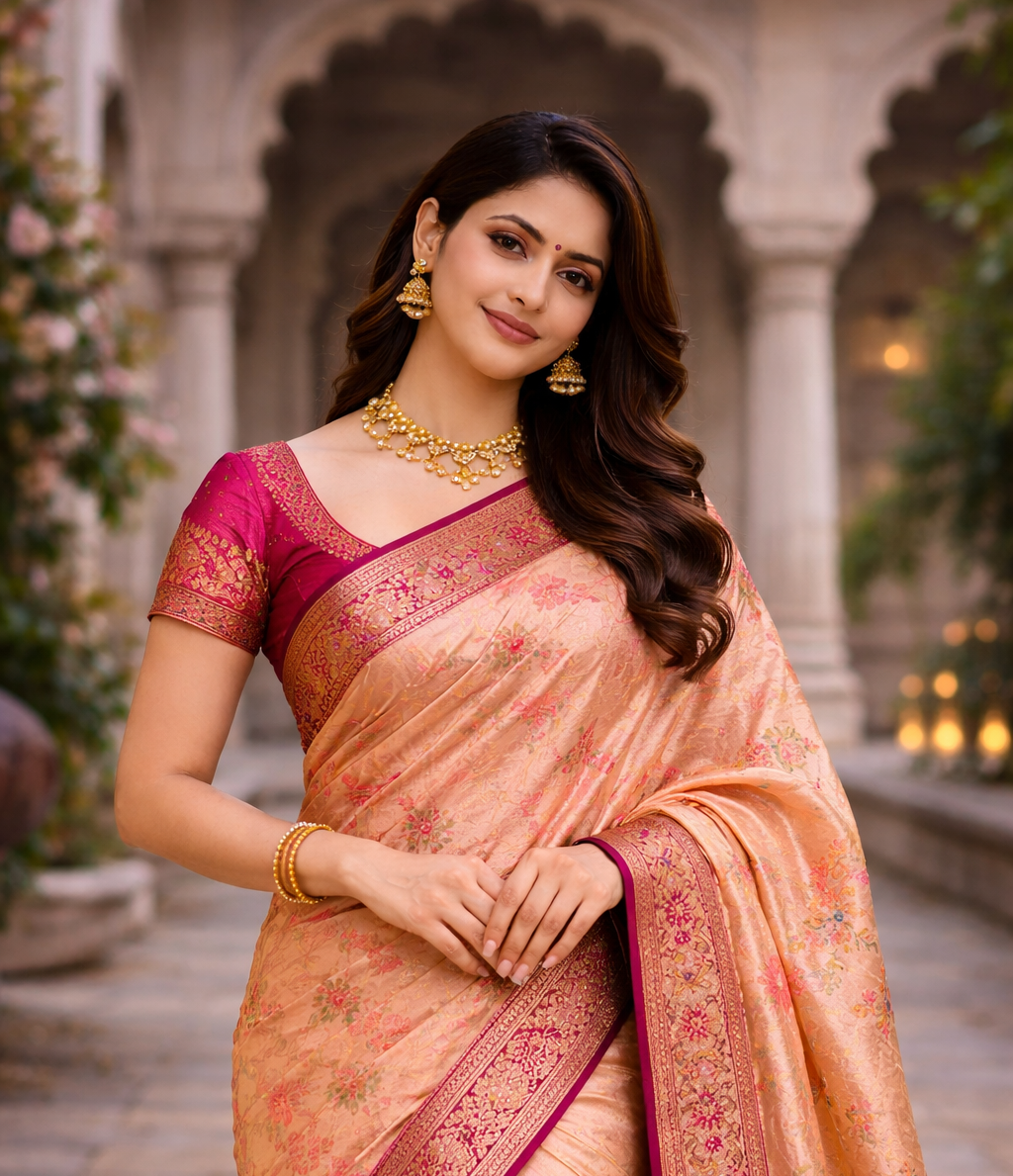 Banarsi Semi Silk