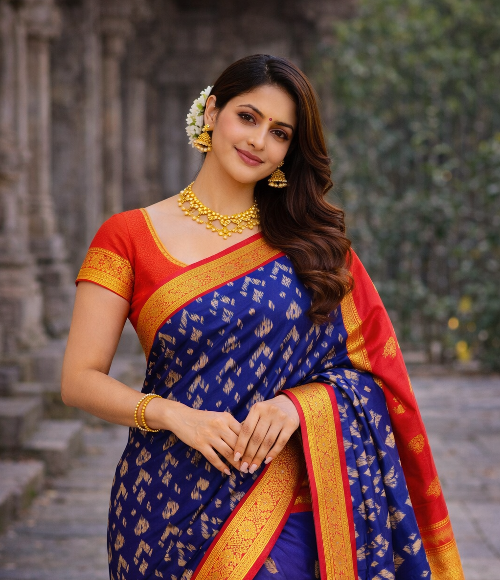 Pochampally Cotton Silk