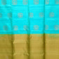 Blue Butta Pure Silk Saree