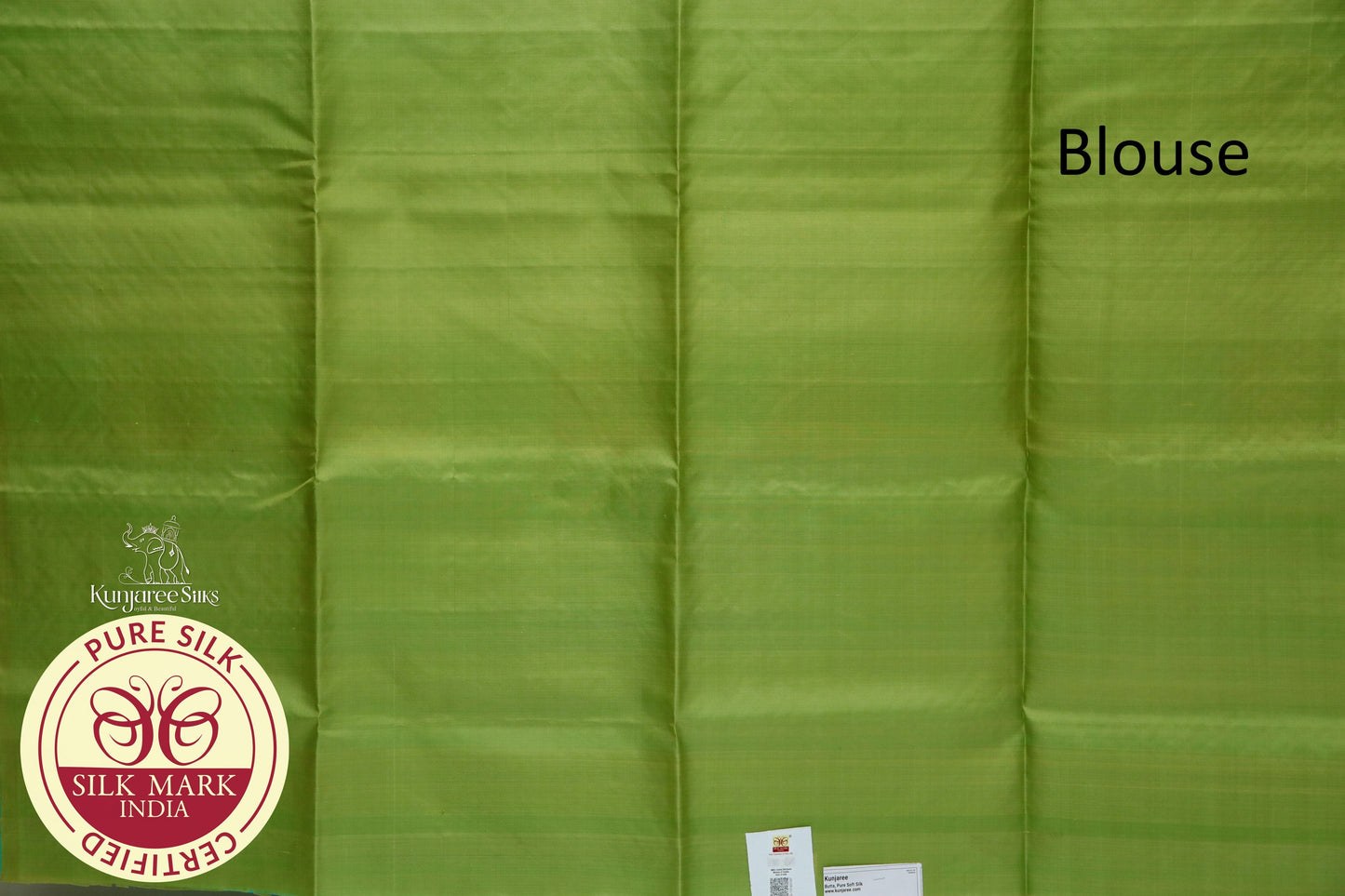 Blue with Gold Color Pure Silk Saree