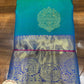 Dual Tone Saree – Emerald Green & Royal Violet with Rich Gold Zari Pallu