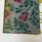 Pure Silk Handloom Pochampally Ikkat Border Saree – Lime Green & Grey Floral Elegance