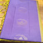 Green with Purple Pochamapally Pure Silk Saree