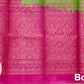 Rani Pink with Parrot Green Color Pure Silk Saree