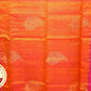 Pink with Orange Color Pure Silk Saree