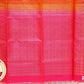 Pink with Orange Color Pure Silk Saree