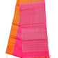 Pink with Orange Color Pure Silk Saree