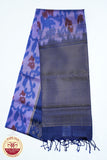 Purple with Voilet Color Pochampalli Pure Silk Saree