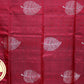 Maroon with Silver Color Pure silk Saree