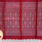 Maroon with Silver Color Pure silk Saree