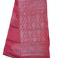 Maroon with Silver Color Pure silk Saree