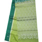 Green with Silver Color Pure silk Saree