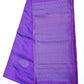 Pure Handloom Soft Silk Saree in Rich Purple & Magenta with Silver Zari