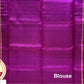 Purple with Maroon Color Pure Silk Saree