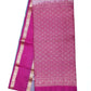 Grey with Magenta Color Pure Silk Saree