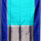 Blue with Purple Color Pure Silk Saree