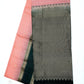 Pure Silk Handloom Soft Silk Saree – Blush Pink with Emerald Green Zari Border