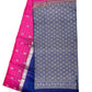 Pink with Purple Color Pure Silk Saree