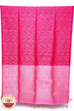 Pink with Baby Pink Color Pure Silk Saree