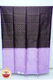 Lavender with Purple Color Pure Silk Saree