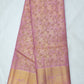 Baby Pink with Gold Color Kanjivaram Pure Silk Saree