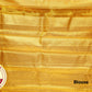 Golden with Gold Color Kanjivaram Pure Silk Saree