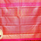 Carmine Pink with Gold Color Kanjivaram Brocade Pure Silk Saree