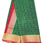 Green with Red Color Mysore Pure Silk Saree