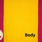 Yellow with Maroon Color Mysore Pure Silk Saree