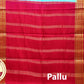 Sky Blue with Maroon Color Mysore Pure Silk Saree