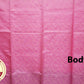 Baby Pink with Purple Color Pure Silk Saree