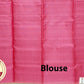 Golden Body with Pink Color Pure Silk Saree