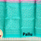 Baby Pink with Bluish Green Color Pure Silk Saree