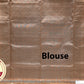 Biscuit Brown with Gold Color Pure Silk Saree