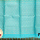 Pure Silk Handloom Soft Silk Saree in Mustard Yellow and Ice Blue