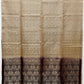 Biscuit with Brown Color Pure Silk Saree