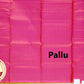 Mustard Yellow with Pink Color Pure Silk Saree