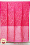 Pink with Baby Pink Color Pure Silk Saree