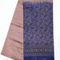 Brown with Royal Blue Color Pure Silk Saree